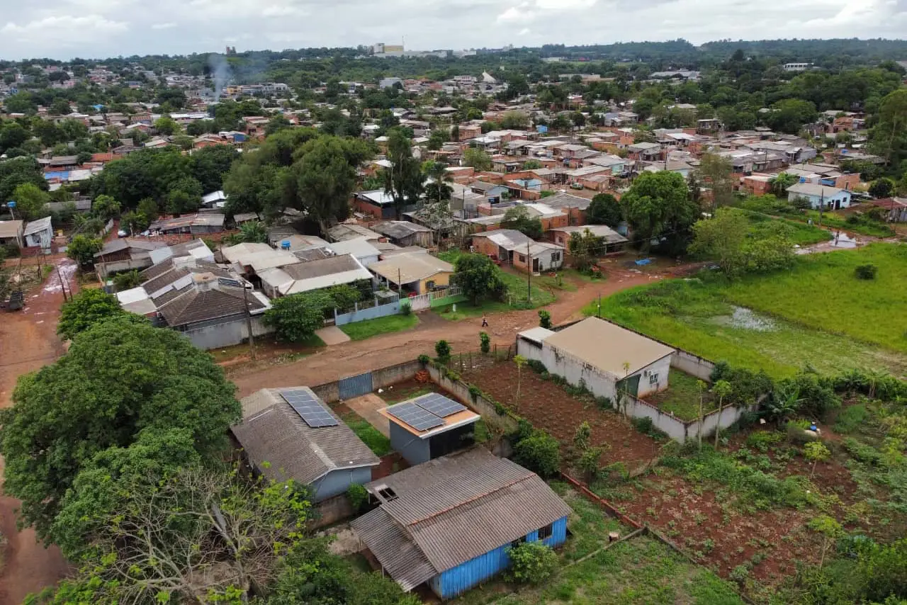 obras de reurbanização no Bubas Foz do Iguaçu