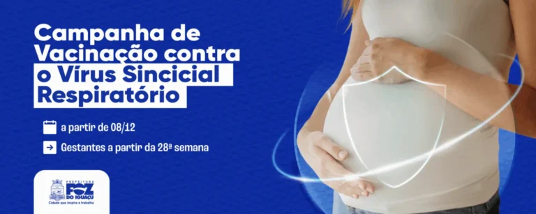 Vacinação contra o Vírus Sincicial Respiratório em Foz do Iguaçu