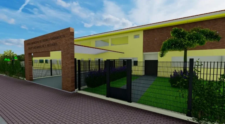Construção da Escola Municipal Lúcia Marlene Pena Nieradka
