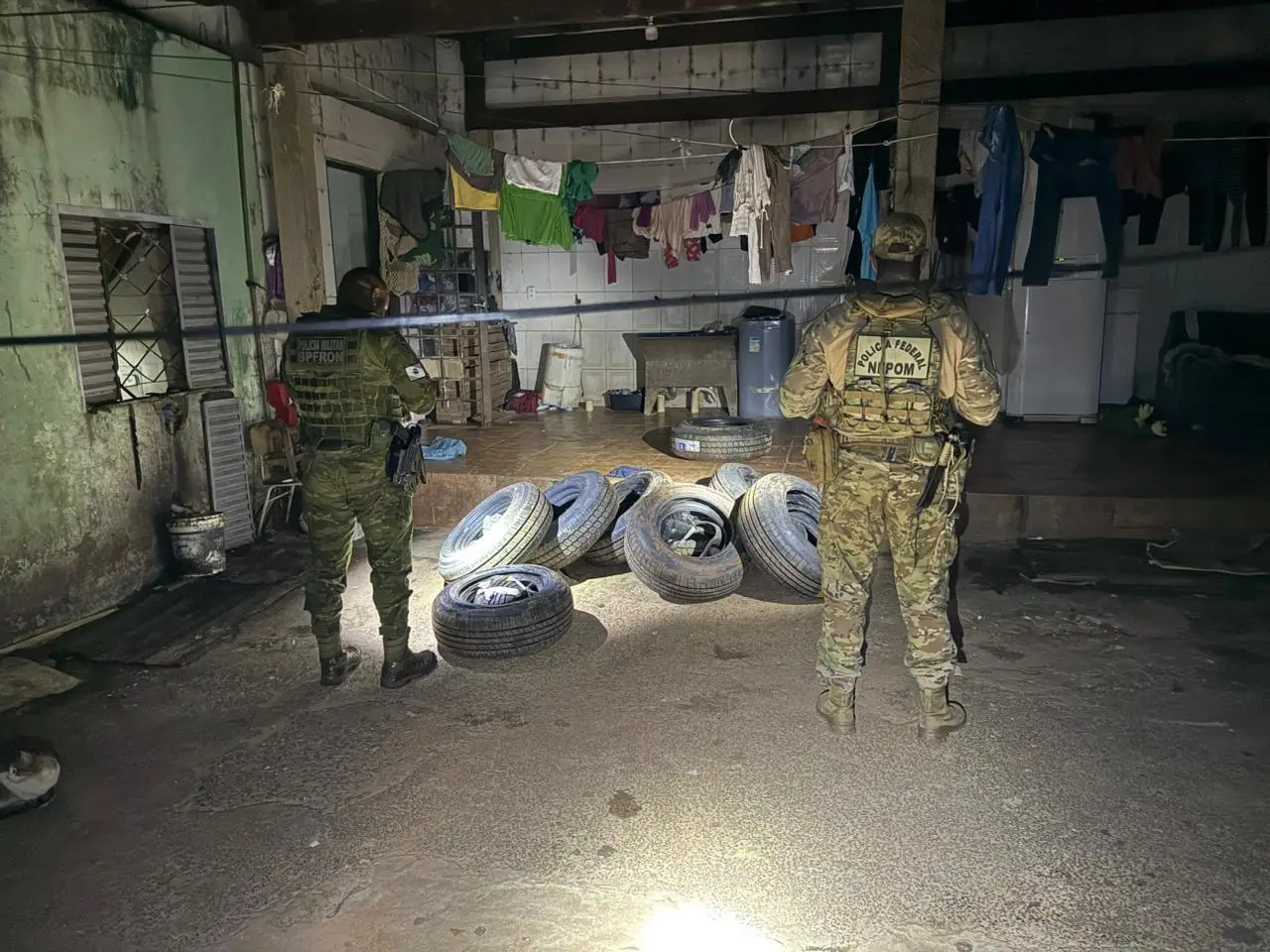 apreensão de contrabando em Foz do Iguaçu