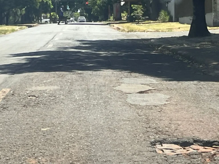 Secretaria do asfalto em Foz do Iguaçu