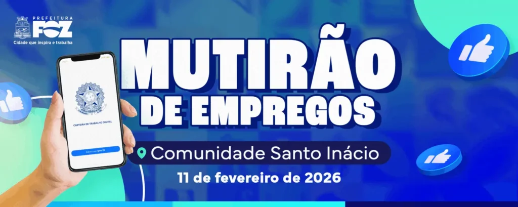 Mutirão de vagas Agência do Trabalhador Foz do Iguaçu