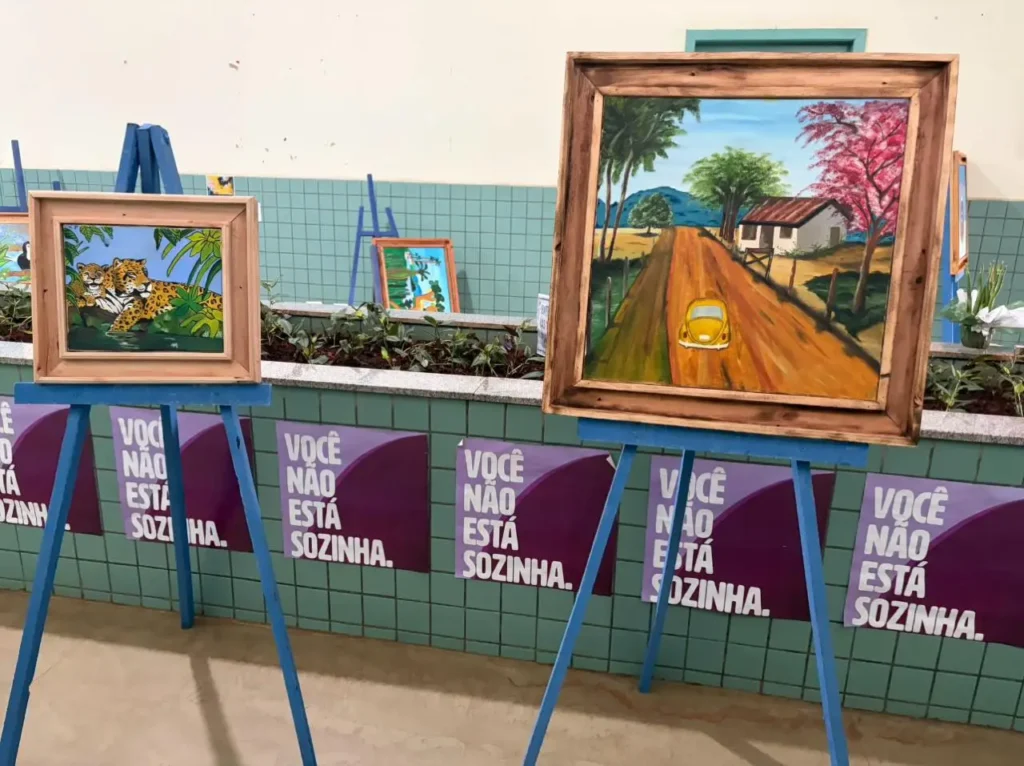 Exposição Arte para a Liberdade no CRAM