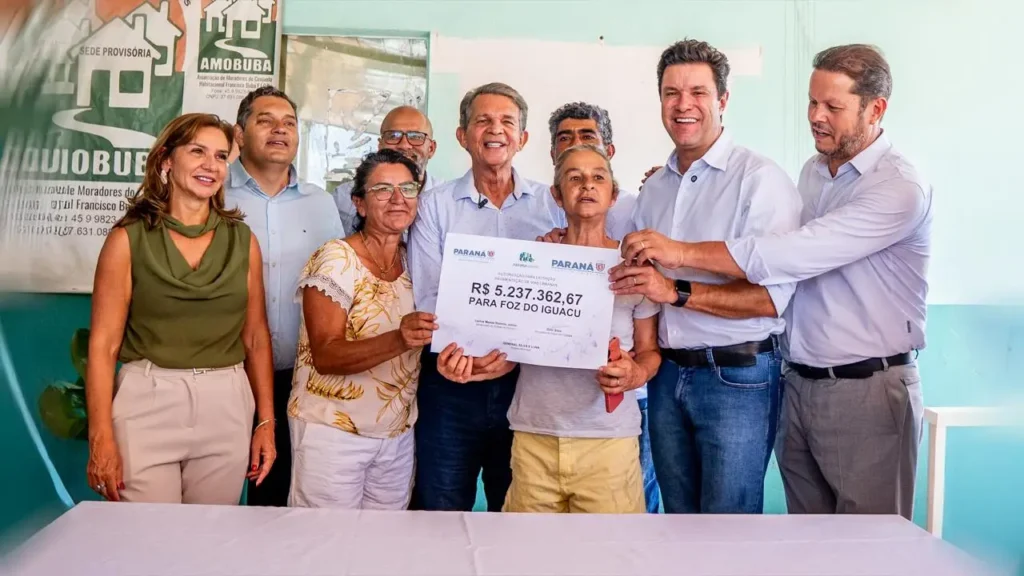 Investimento de R$ 5.2 milhões em pavimentação Foz