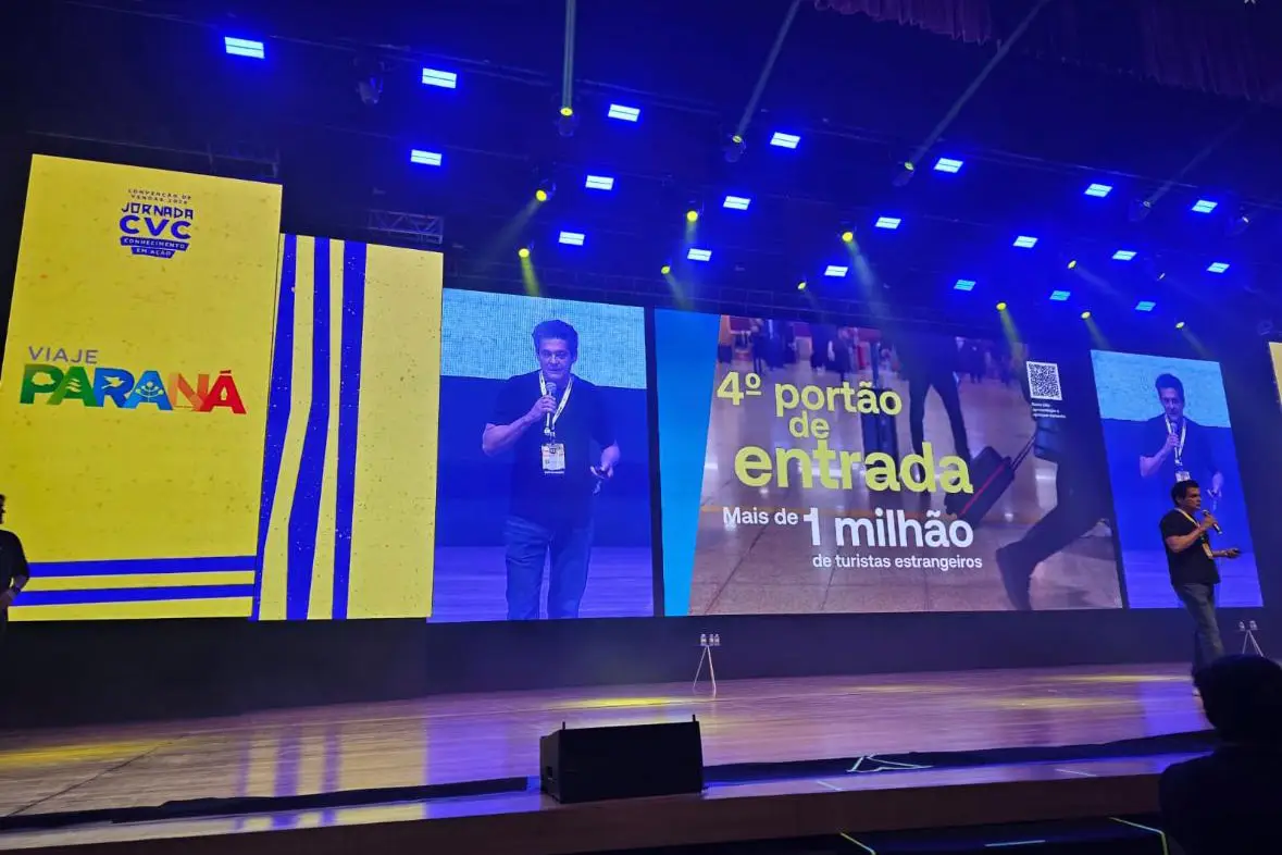 Turismo do Paraná na convenção da CVC