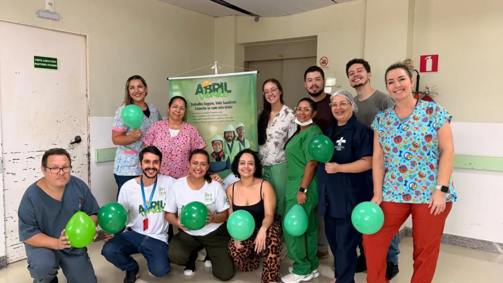 Abril Verde no Hospital Municipal Padre Germano Lauck
