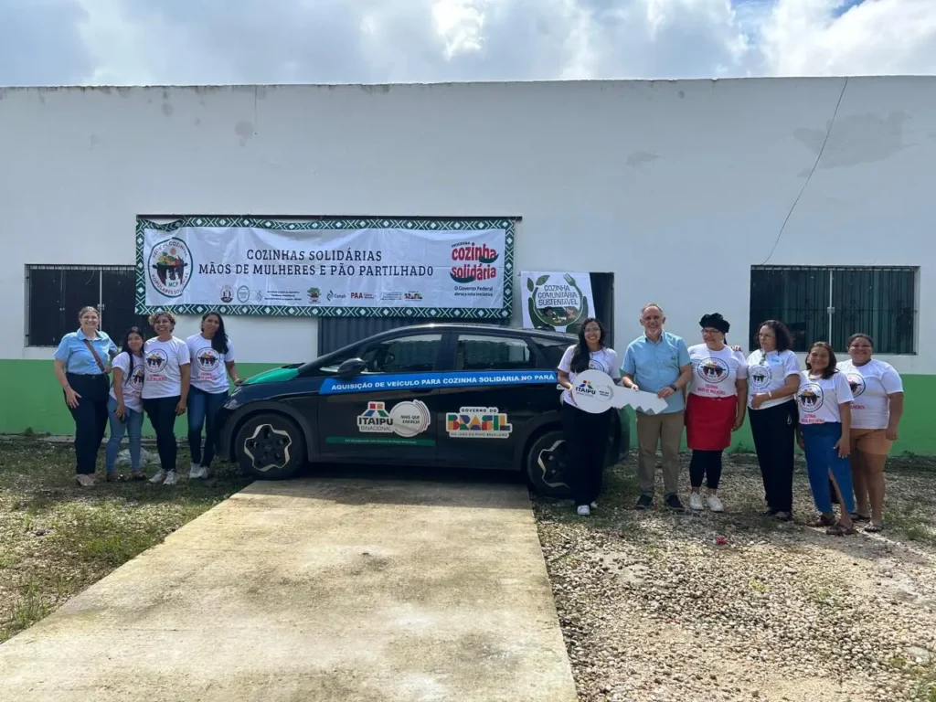 Investimento da Itaipu em cozinhas solidárias no Brasil