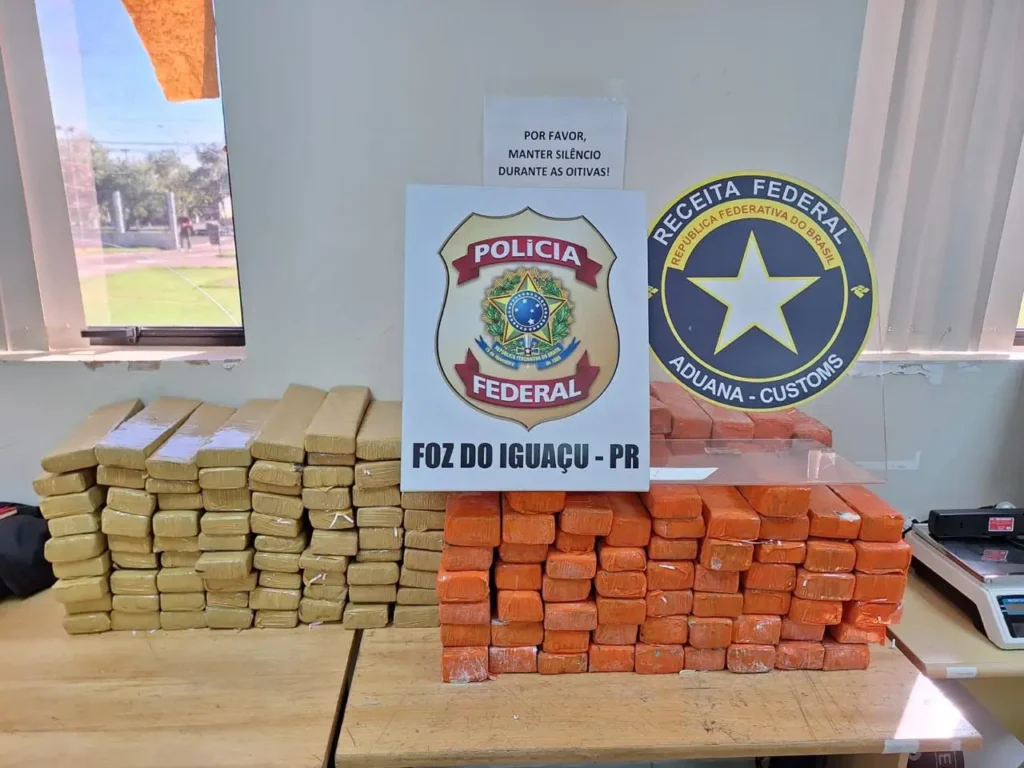 PF e Receita apreendem 166 5 kg de maconha em Foz do Iguaçu