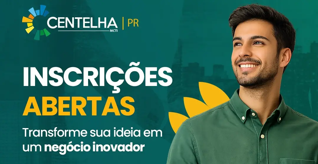 Programa Centelha III Paraná inscrições abertas