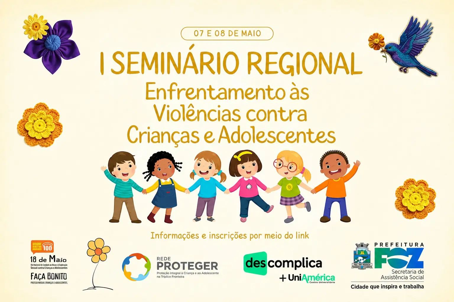 Seminário Regional de Enfrentamento às Violências contra Crianças e Adolescentes