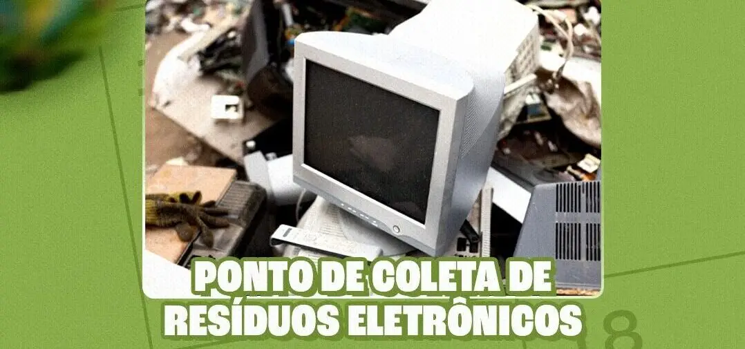 Coleta de resíduos eletrônicos no Bosque Guarani