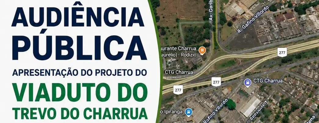 Audiência pública projeto Viaduto do Trevo do Charrua