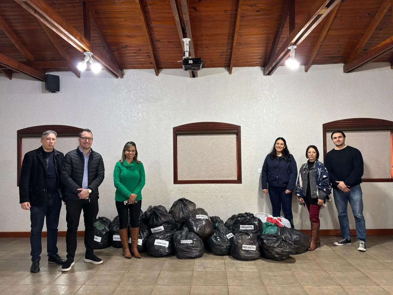 Campanha do Agasalho Fisco Cataratas 2026 em Foz do Iguaçu