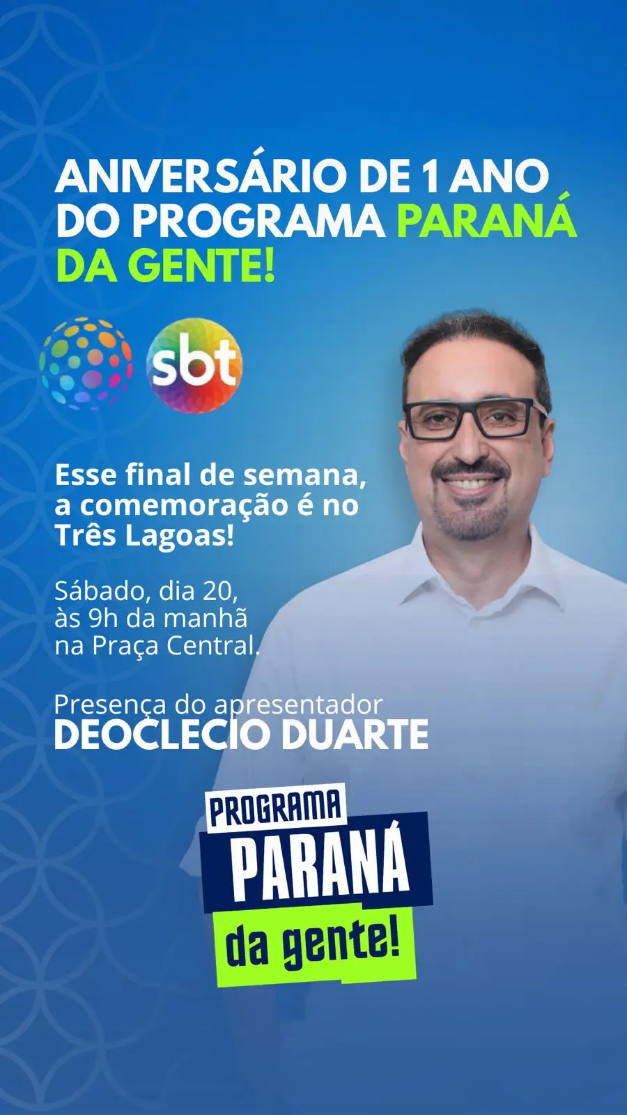 Caravana Paraná da Gente em Três Lagoas