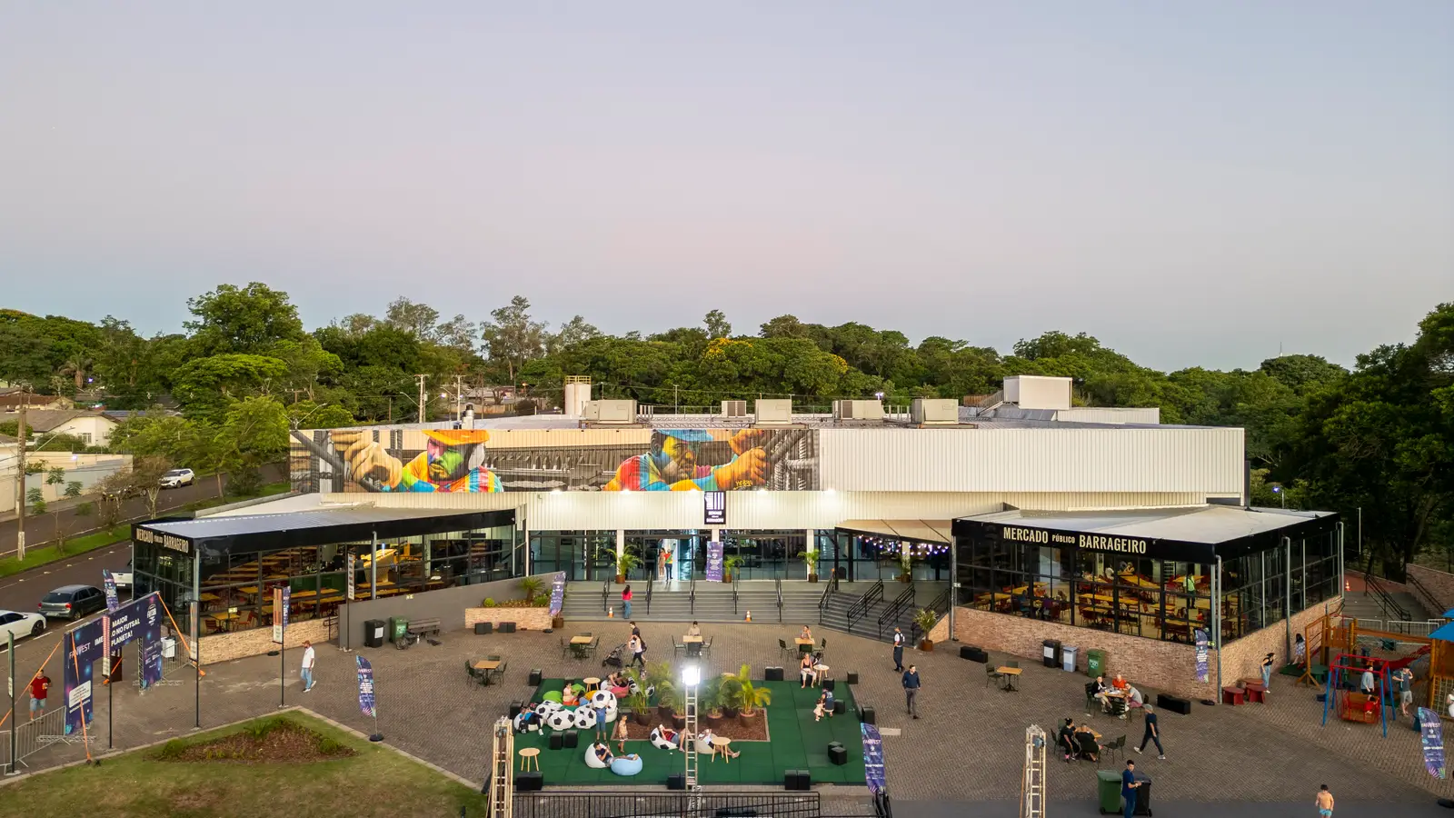 Arraiá da Agricultura Familiar Mercado Público Barrageiro