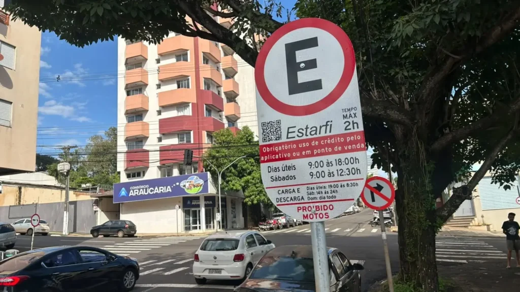 Estacionamento rotativo Estarfi é ampliado na região central de Foz do Iguaçu